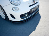 Front Splitter V.2 compatible with Abarth 500 Mk1