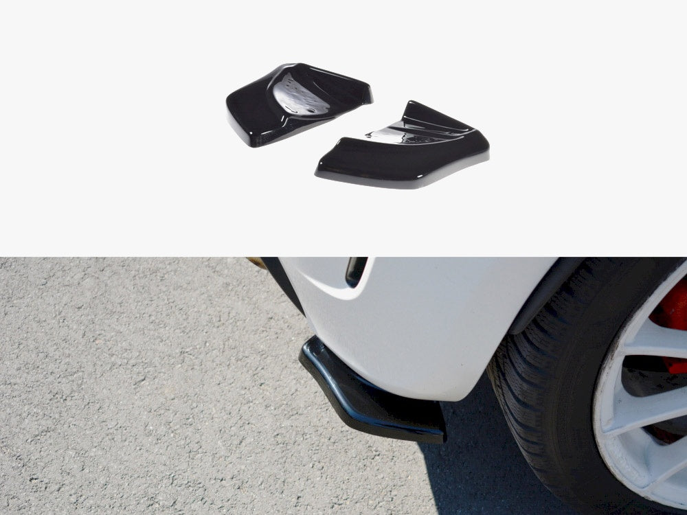 Rear Side Splitters V.1 compatible with Abarth 500 Mk1