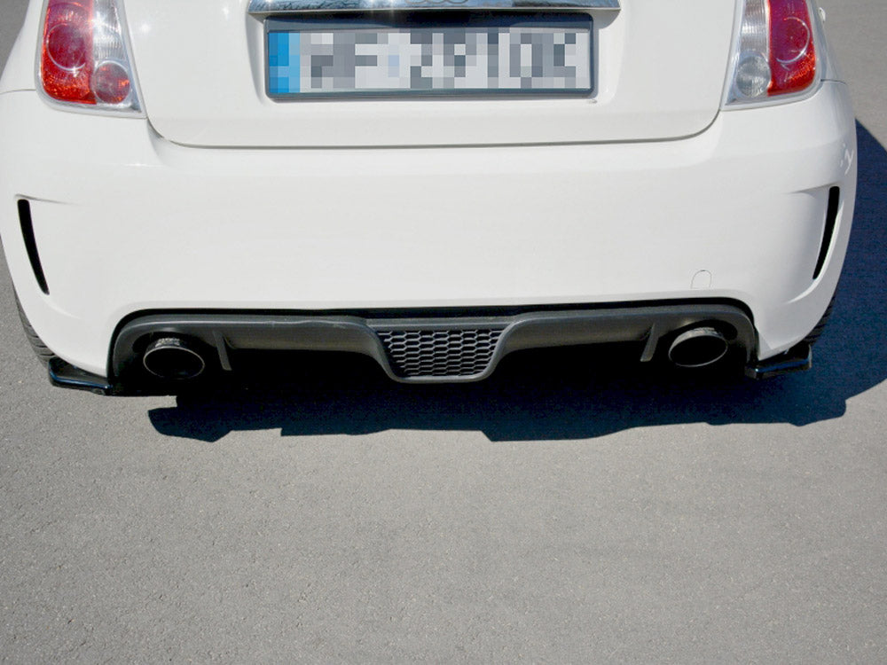 Rear Side Splitters V.1 compatible with Abarth 500 Mk1