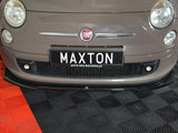 Front Splitter V.2 compatible with Fiat 500 Pre-facelift (2007-2014)