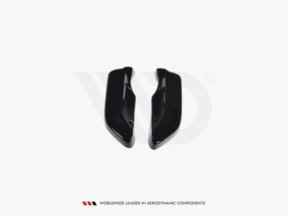 Rear Side Splitters compatible with Fiat 500 Pre-facelift (2007-2014)