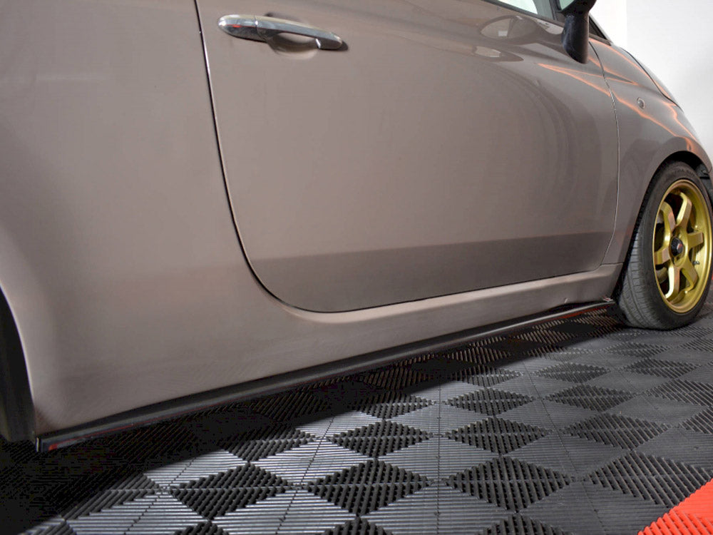 Side Skirts Splitters Fiat 500 Pre-facelift (2007-2014)