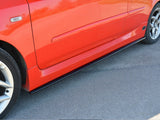 Side Skirts Diffusers compatible with Fiat Stilo Schumacher Version