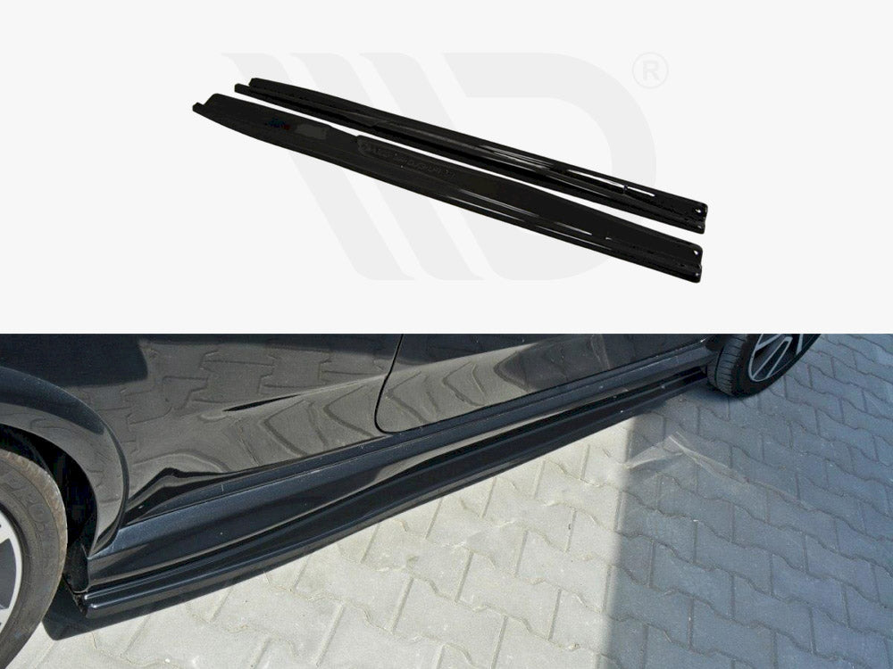Side Skirts Diffusers Fiat Punto EVO Abarth (2010-2014)