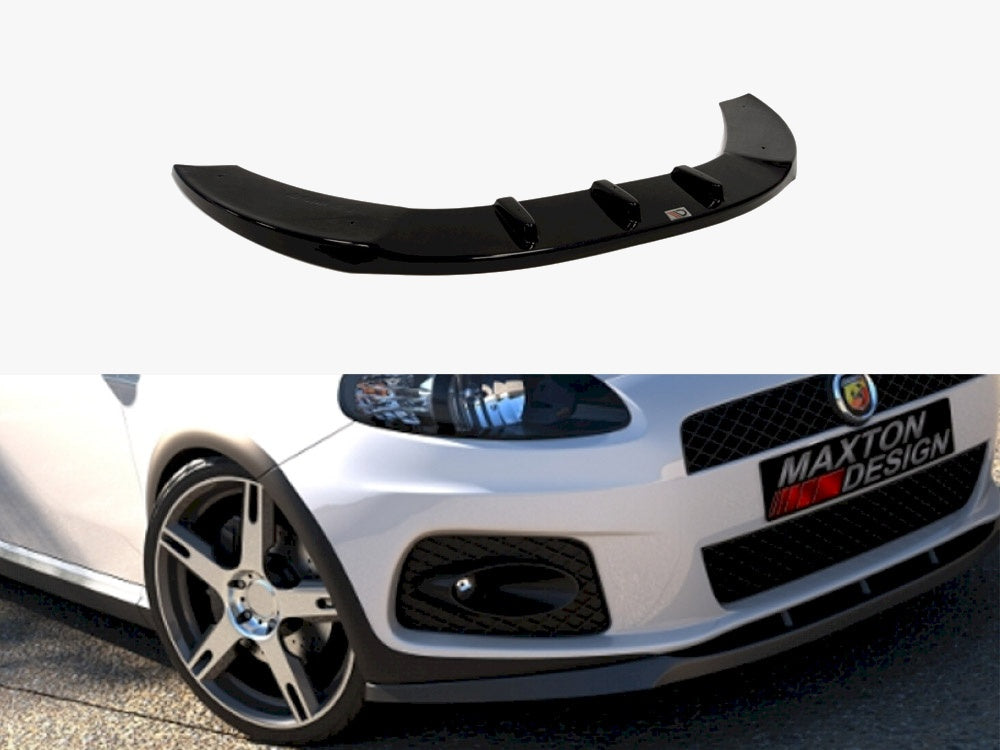 Front Splitter V.1 compatible with Abarth Grande Punto - Carbon Look