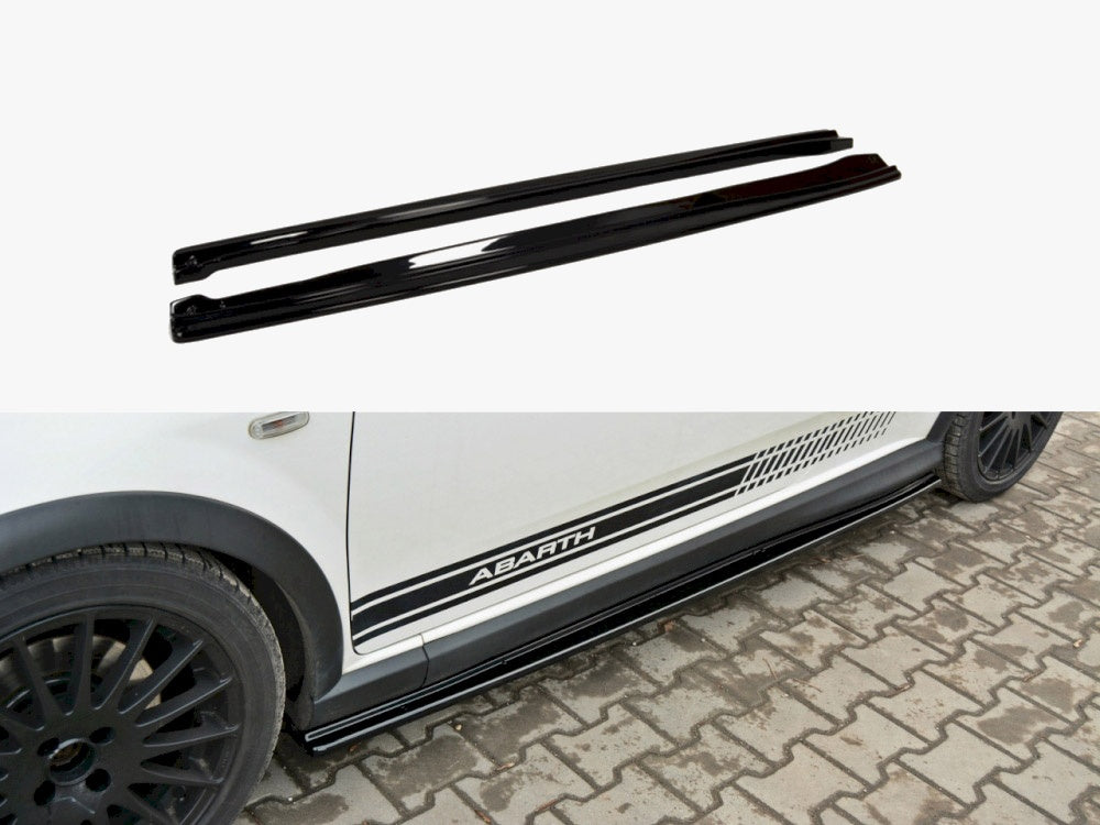 Side Skirts Diffusers compatible with Abarth Grande Punto