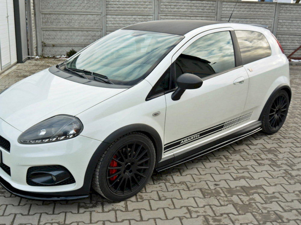 Side Skirts Diffusers compatible with Abarth Grande Punto