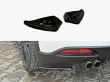 Rear Side Splitters compatible with Abarth Grande Punto