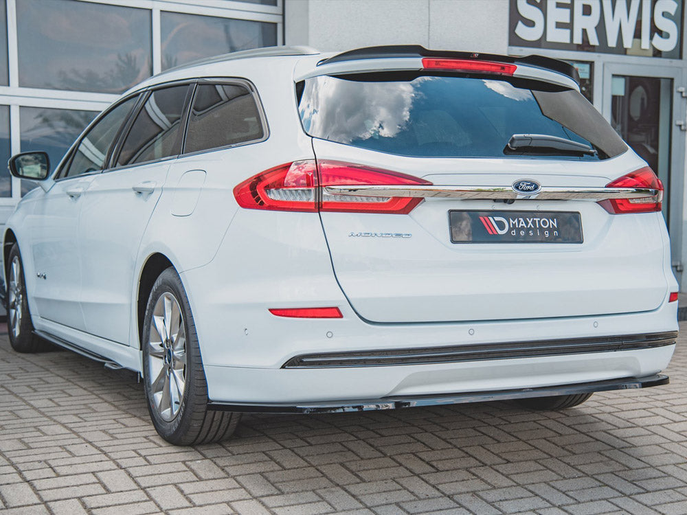 Spoiler CAP compatible with Ford Mondeo Estate Mk5 Facelift - Textured