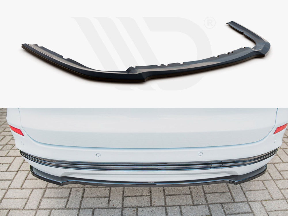 MAXTON DESIGN Central Rear Splitter Ford Mondeo Estate Platinum MK5 Facelift (2019-)
