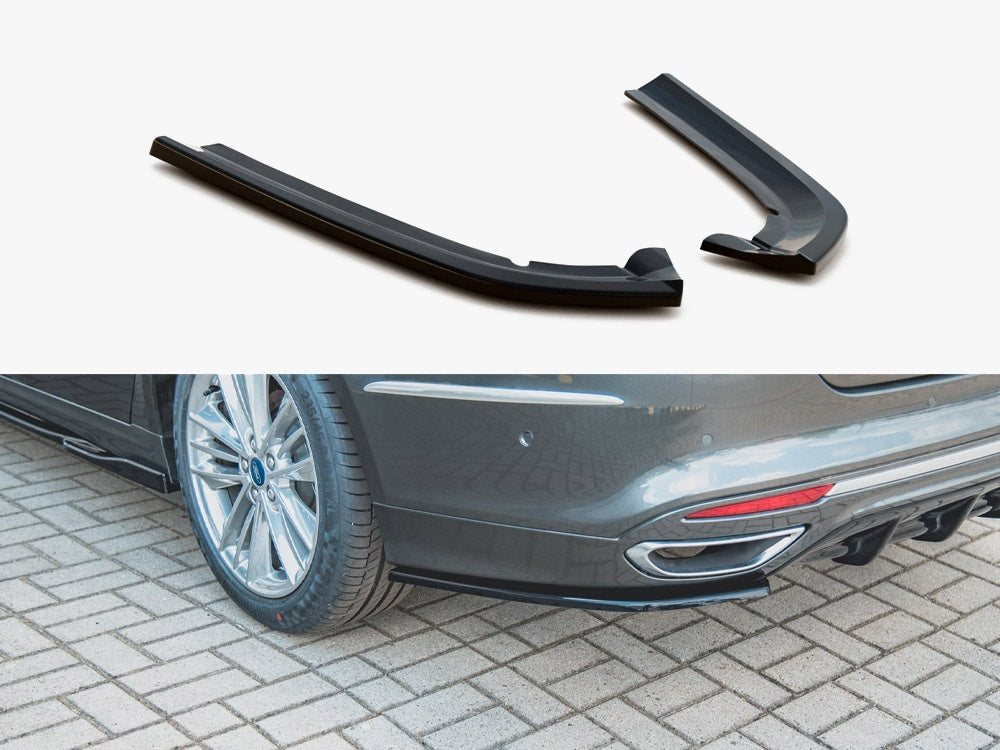 Rear Side Splitters compatible with Ford Mondeo Vignale Mk5 Facelift