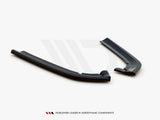 Rear Side Splitters compatible with Ford Mondeo Vignale Mk5 Facelift - Carbon Look