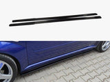 Side Skirts Diffusers compatible with Ford Focus Mk1 RS - Textured