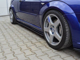 Side Skirts Diffusers compatible with Ford Focus Mk1 RS - Textured