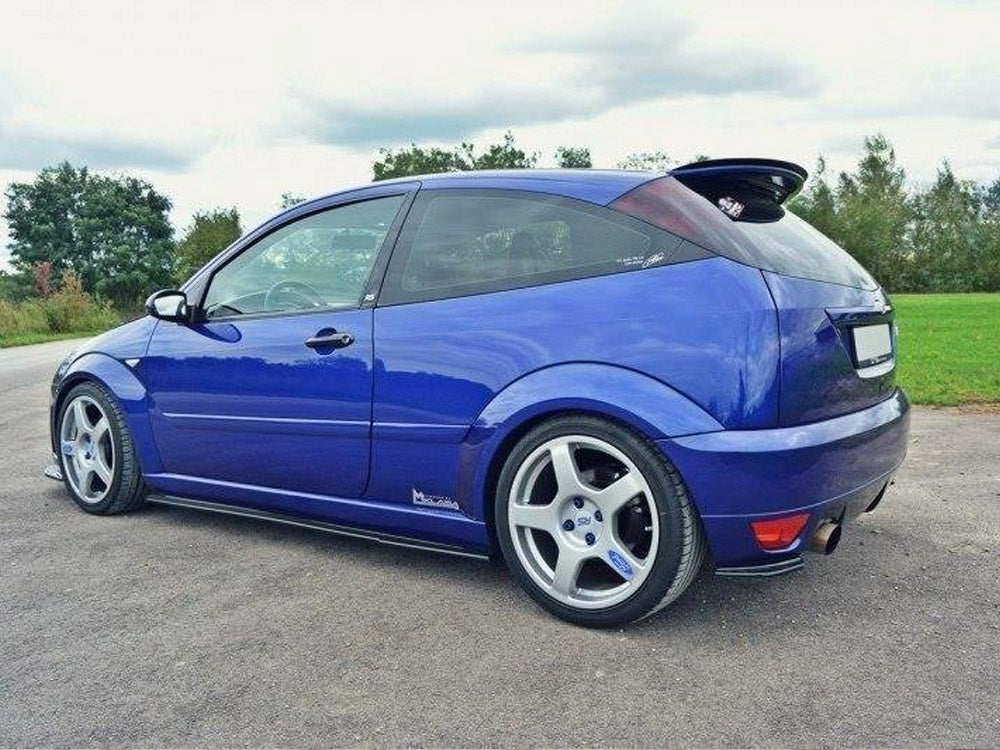 Side Skirts Diffusers compatible with Ford Focus Mk1 RS - Textured