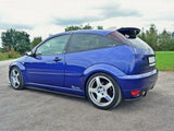 Side Skirts Diffusers compatible with Ford Focus Mk1 RS - Textured