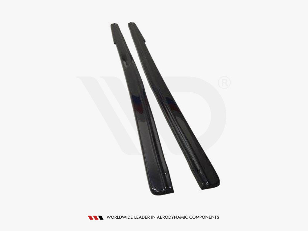Side Skirts Diffusers compatible with Ford Focus Mk1 RS - Textured