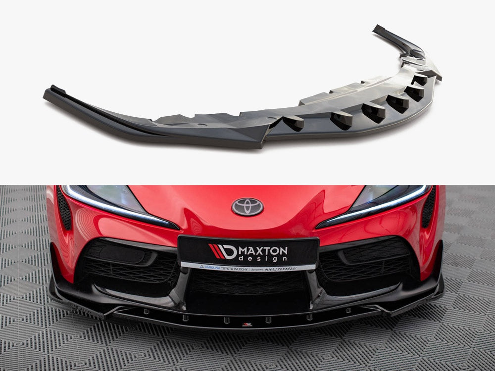 Front Splitter V.4 compatible with Toyota Supra Mk5