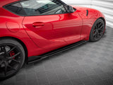 Side Skirts Diffusers V.3 compatible with Toyota Supra Mk5