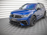 Front Splitter V.2 compatible with VW Tiguan R / R-Line Mk2 Facelift (2020-)