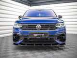 Front Splitter V.3 compatible with VW Tiguan R / R-Line Mk2 Facelift (2020-)