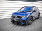 Front Splitter V.3 compatible with VW Tiguan R / R-Line Mk2 Facelift (2020-)
