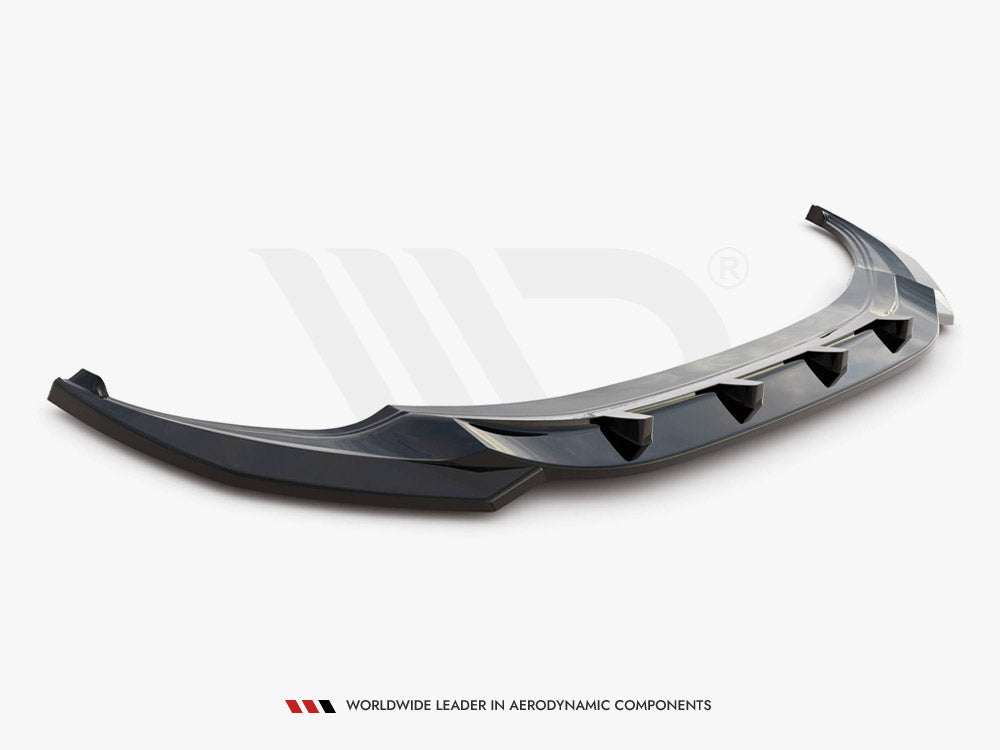 Front Splitter V.3 compatible with VW Tiguan R / R-Line Mk2 Facelift (2020-)