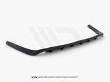 MAXTON DESIGN Central Rear Splitter (Vertical Bars) Toyota RAV4 MK5 (2019-)