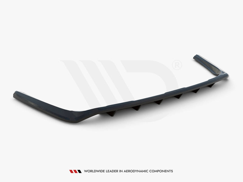 MAXTON DESIGN Central Rear Splitter (Vertical Bars) Toyota RAV4 MK5 (2019-)