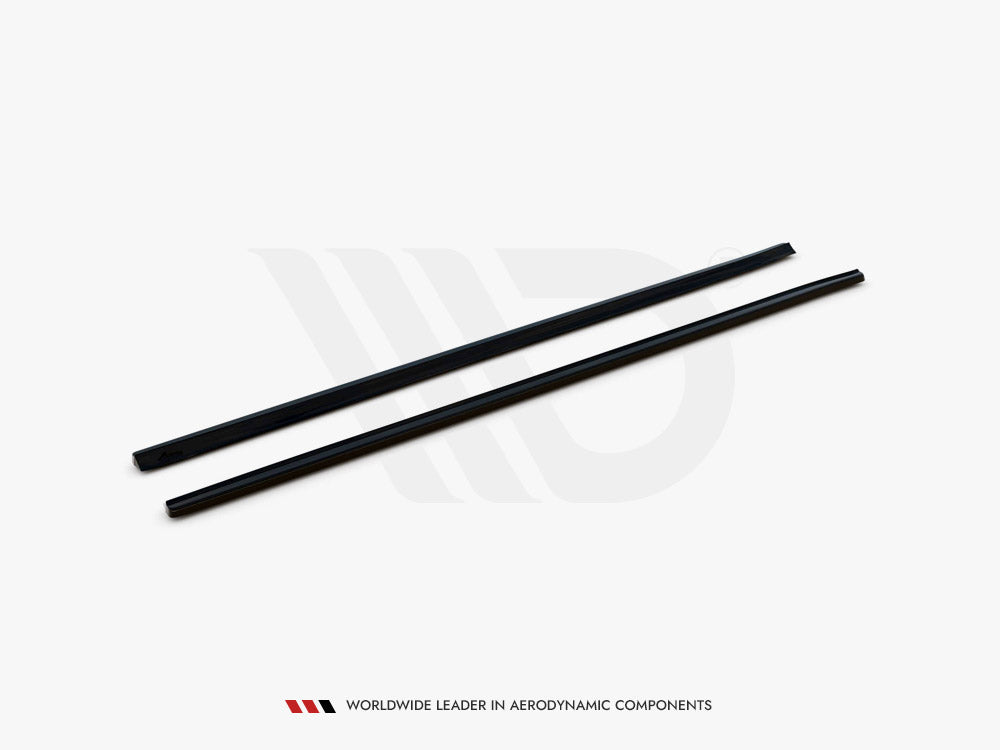 Side Skirts Splitters Skoda Octavia MK2 VRS Facelift  (2008-2013)