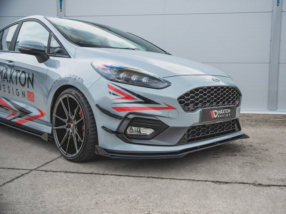 Maxton Racing Front Splitter (+flaps) Ford Fiesta MK8 ST/ ST Line (2017-)