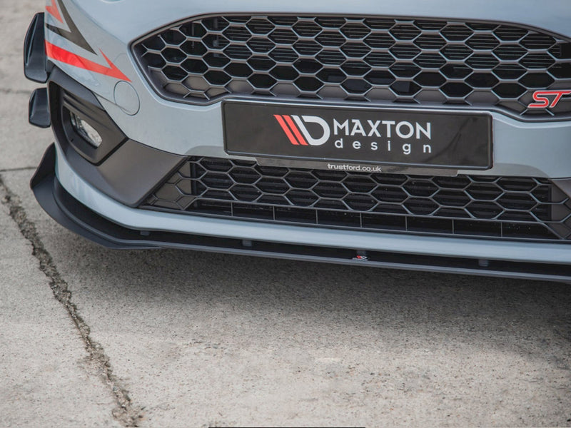 Maxton Racing Front Splitter (+flaps) Ford Fiesta MK8 ST/ ST Line (2017-)