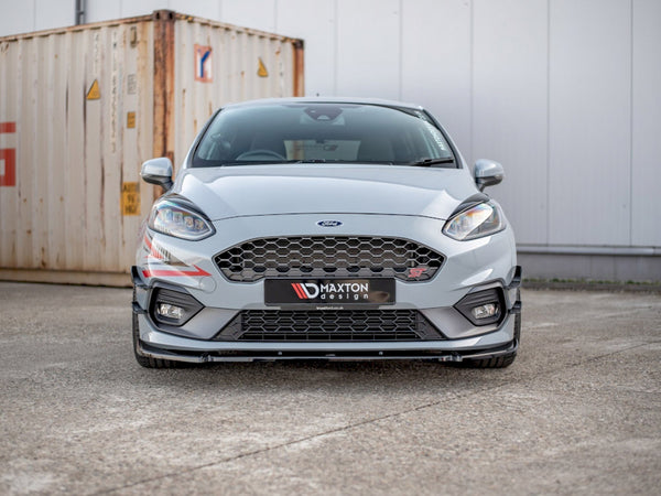 Front Splitter V.7 Ford Fiesta MK8 ST / St-line (2017-)