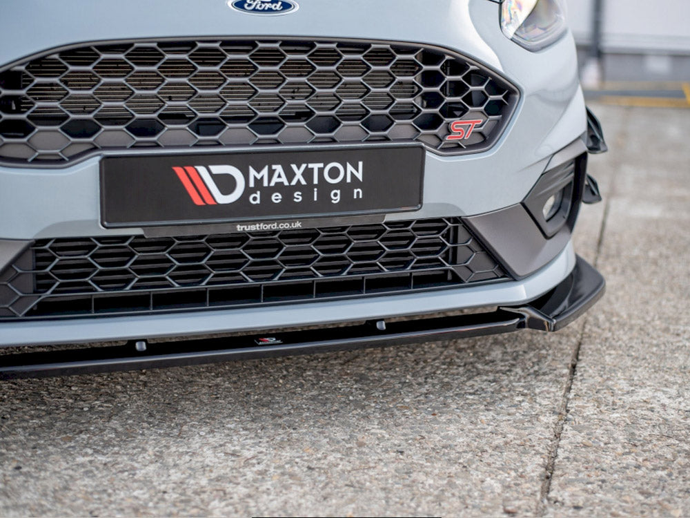 Front Splitter V.7 Ford Fiesta MK8 ST / St-line (2017-)
