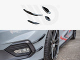 MAXTON DESIGN Front Bumper Wings (Canards) V.2 Ford Fiesta MK8 ST / St-line