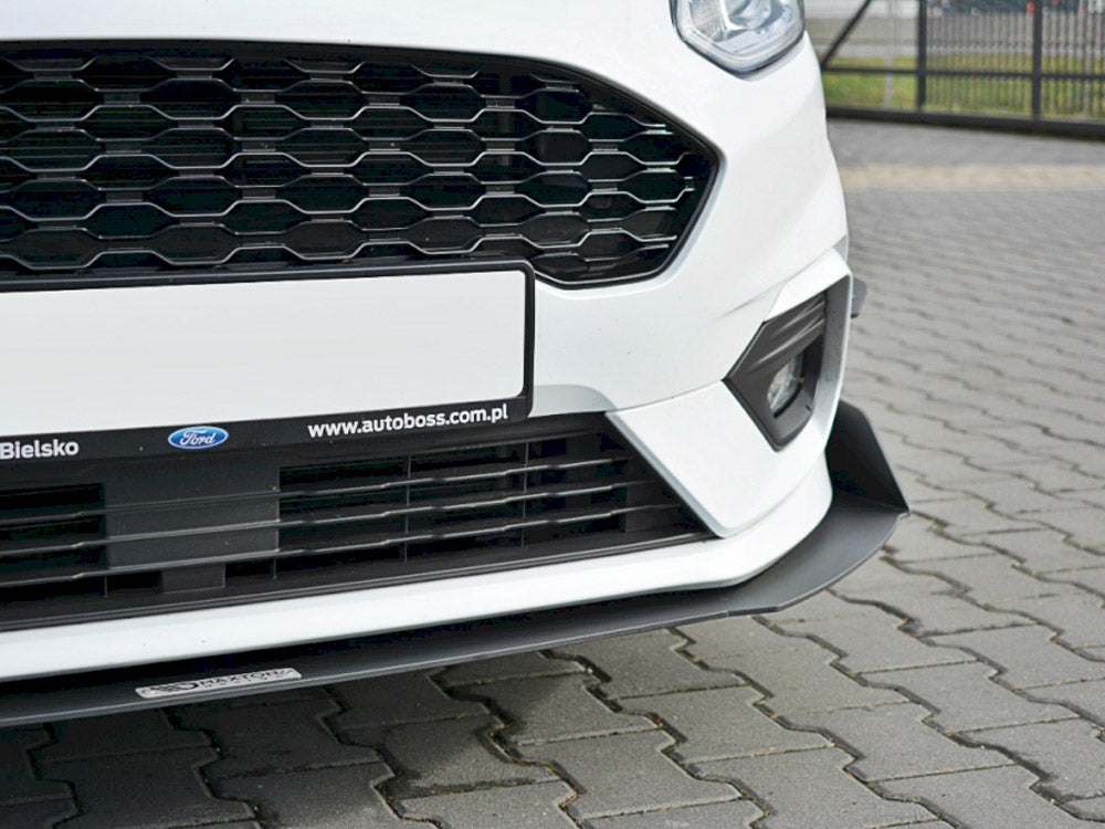 MAXTON DESIGN Front Racing Splitter V.1 Fiesta MK8 ST / St-line (2017-)