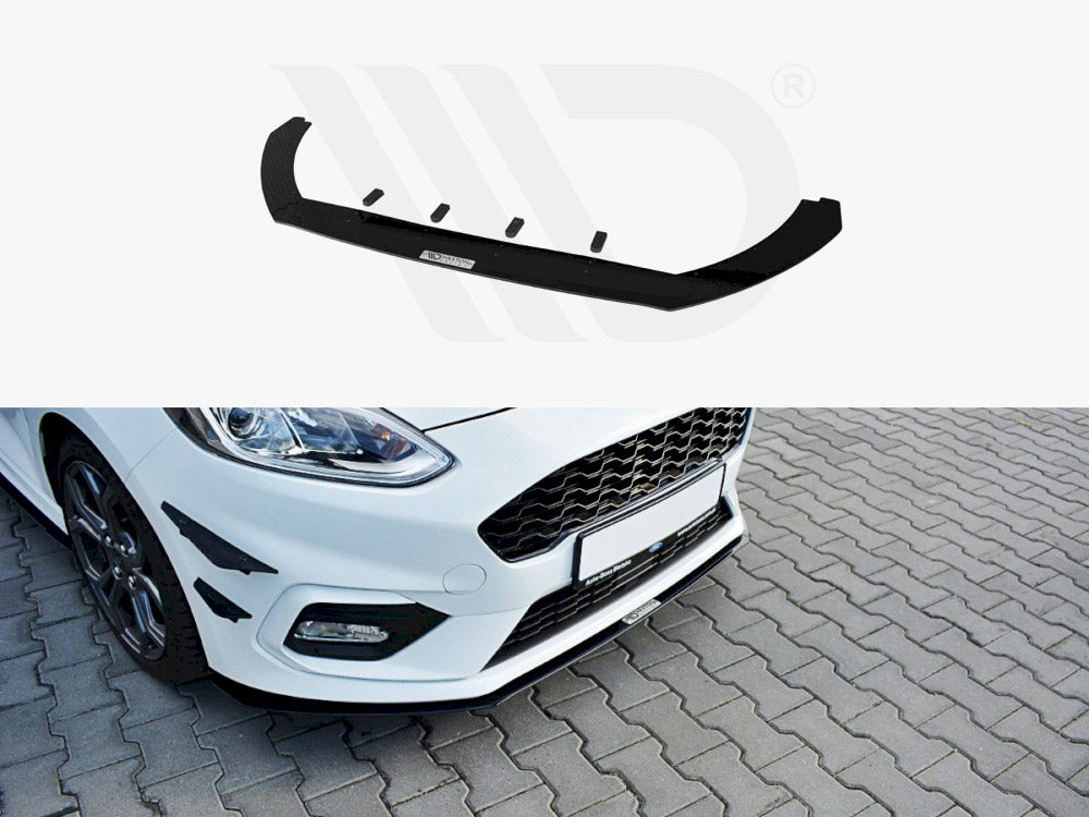 MAXTON DESIGN Front Racing Splitter V.2 Fiesta MK8 ST / St-line (2017-)