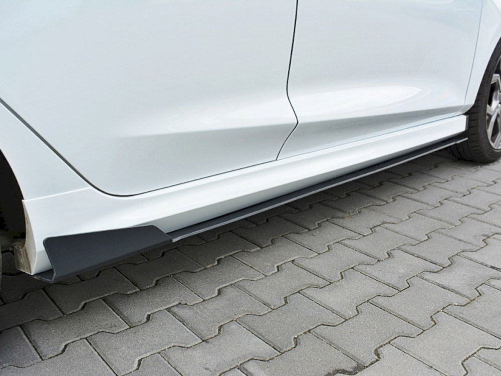 Racing Side Skirts Diffusers V.1 Ford Fiesta MK8 ST / St-line