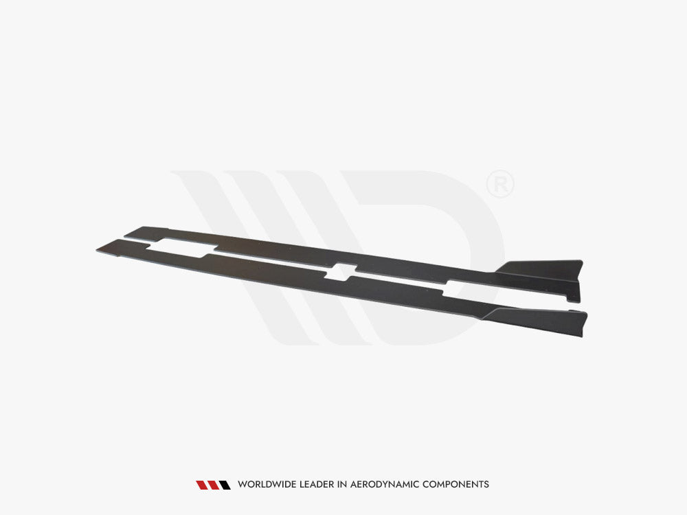 Racing Side Skirts Diffusers V.1 Ford Fiesta MK8 ST / St-line