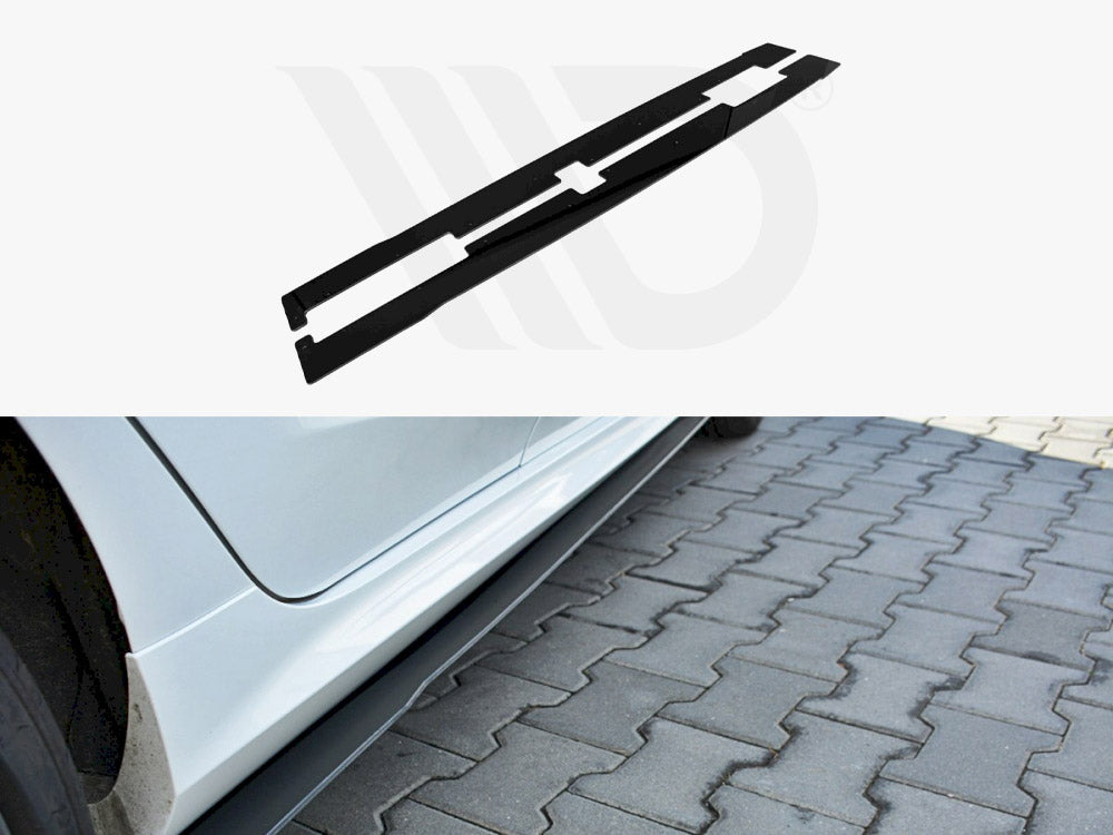 Racing Side Skirts Diffusers V.2 Ford Fiesta MK8 ST / St-line