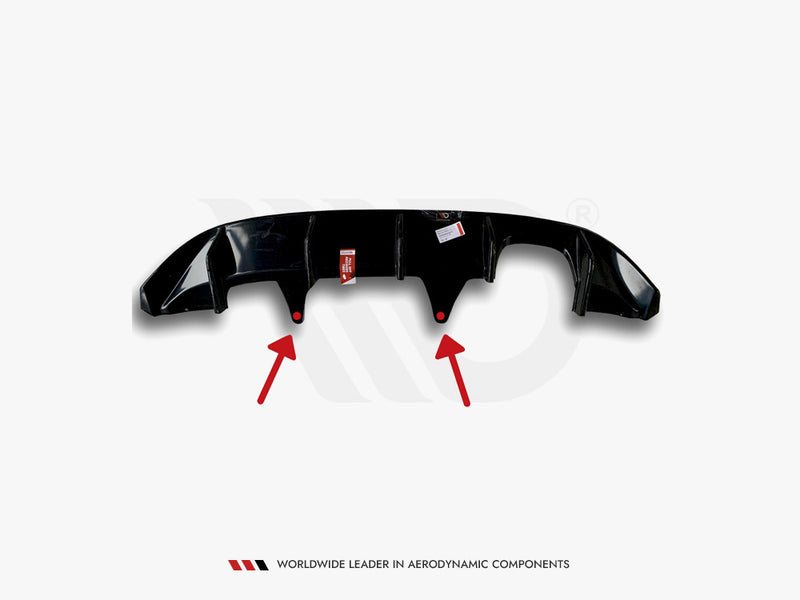 Rear Valance Ford Fiesta MK8 ST