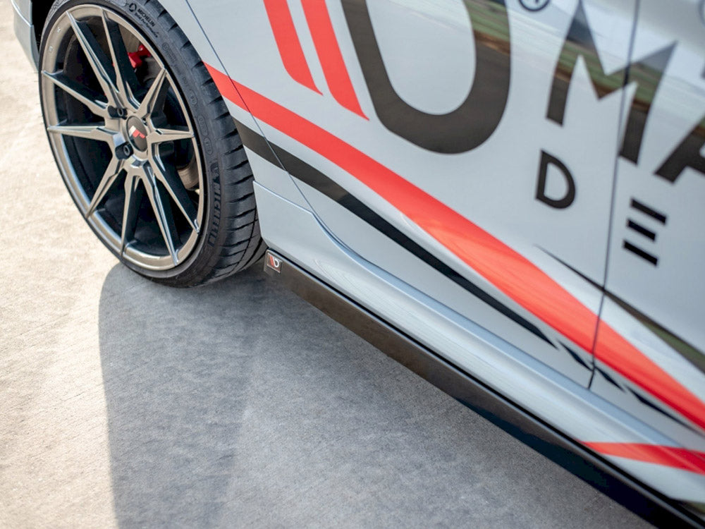 Side Skirts Diffusers V.2 Ford Fiesta MK8 ST / St-line