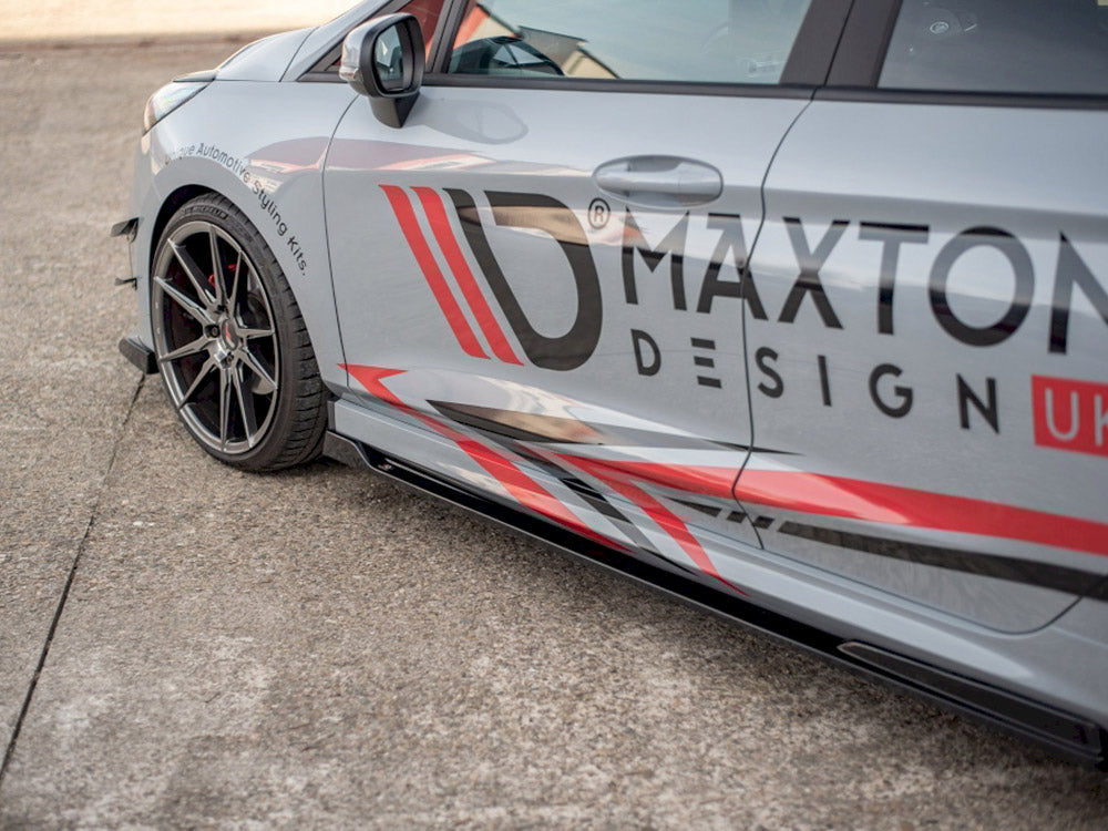 Side Skirts Diffusers V.3 Ford Fiesta MK8 ST / St-line