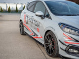 Side Skirts Diffusers V.4 Ford Fiesta MK8 ST / St-line