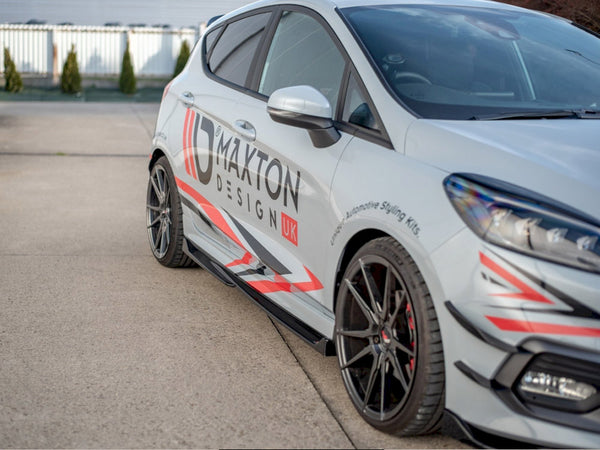 Side Skirts Diffusers V.4 Ford Fiesta MK8 ST / St-line