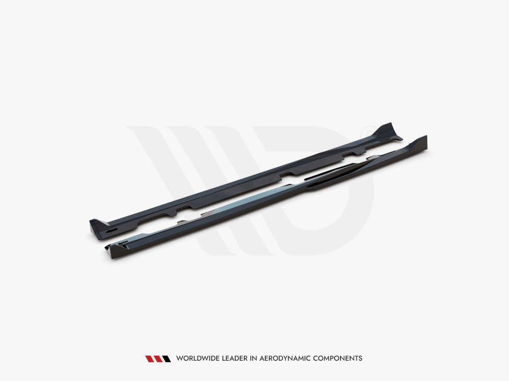 Side Skirts Diffusers V.4 Ford Fiesta MK8 ST / St-line