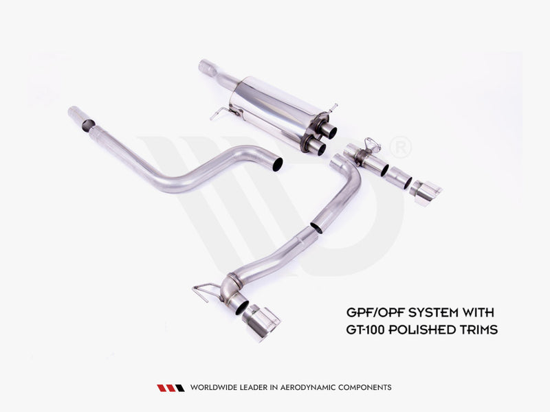 Rear Diffuser + Milltek Gpf/opf BACK Exhaust System - Ford Fiesta MK8 ST &amp; MK8.5 ST (2018-2022)