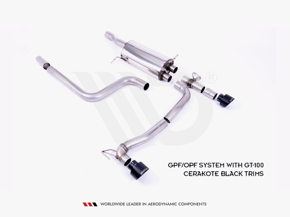 Rear Diffuser + Milltek Gpf/opf BACK Exhaust System - Ford Fiesta MK8 ST &amp; MK8.5 ST (2018-2022)