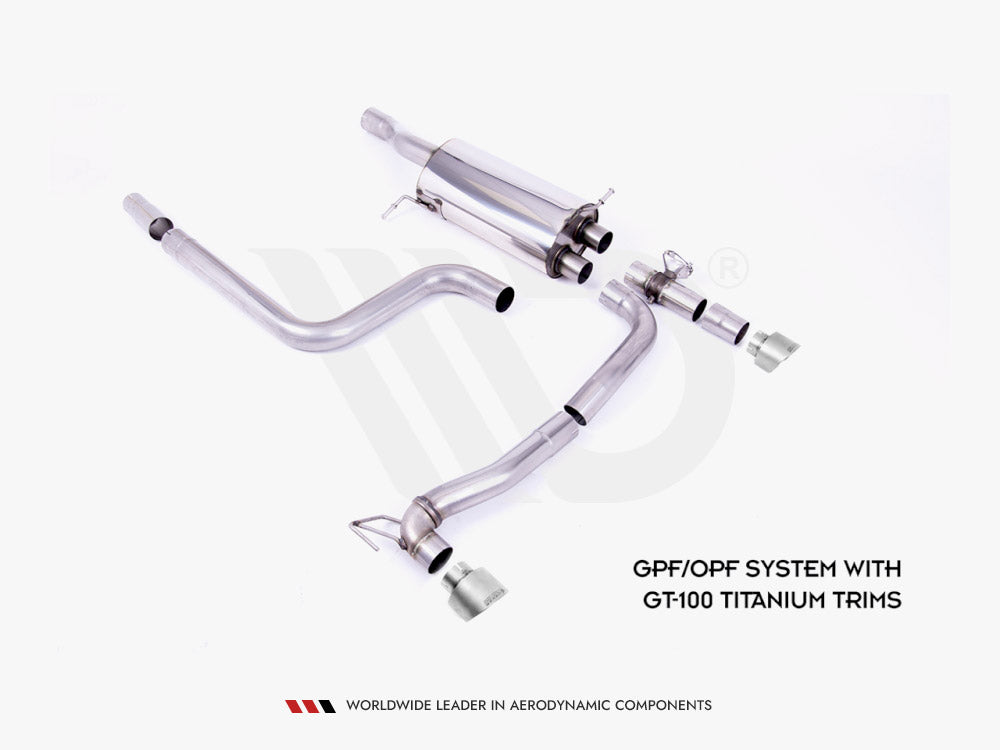 Rear Diffuser + Milltek Gpf/opf BACK Exhaust System - Ford Fiesta MK8 ST &amp; MK8.5 ST (2018-2022)