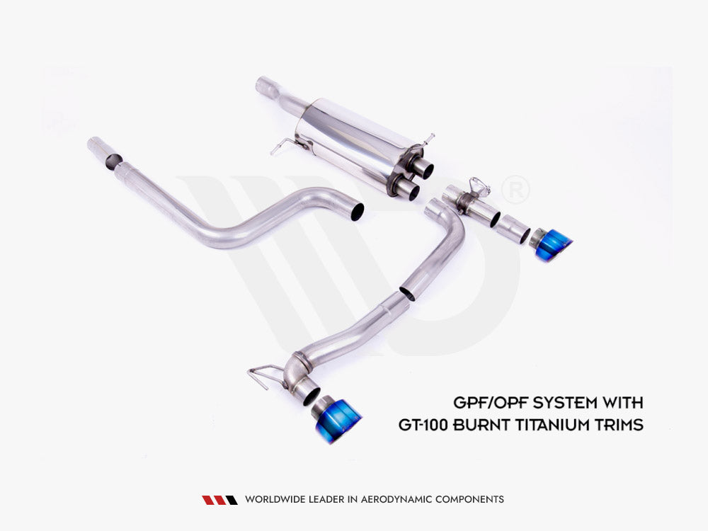 Rear Diffuser + Milltek Gpf/opf BACK Exhaust System - Ford Fiesta MK8 ST &amp; MK8.5 ST (2018-2022)